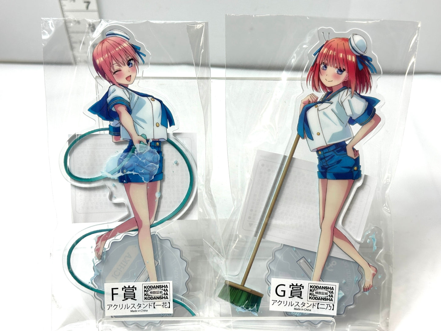 五等分の花嫁 アクリルスタンド アクスタ きゃらっとくじ スプラッシュサマー！ 全5種コンプリートセット 中野一花 二乃 三玖 四葉 五月 3/3