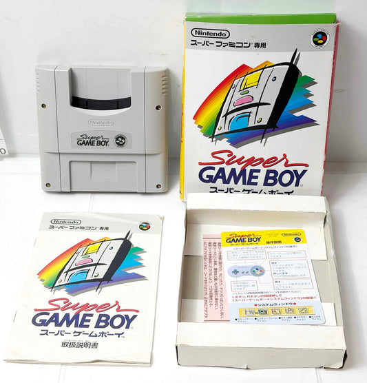 スーパーファミコン スーパーゲームボーイ 本体 箱・取扱説明書付き Nintendo SFC