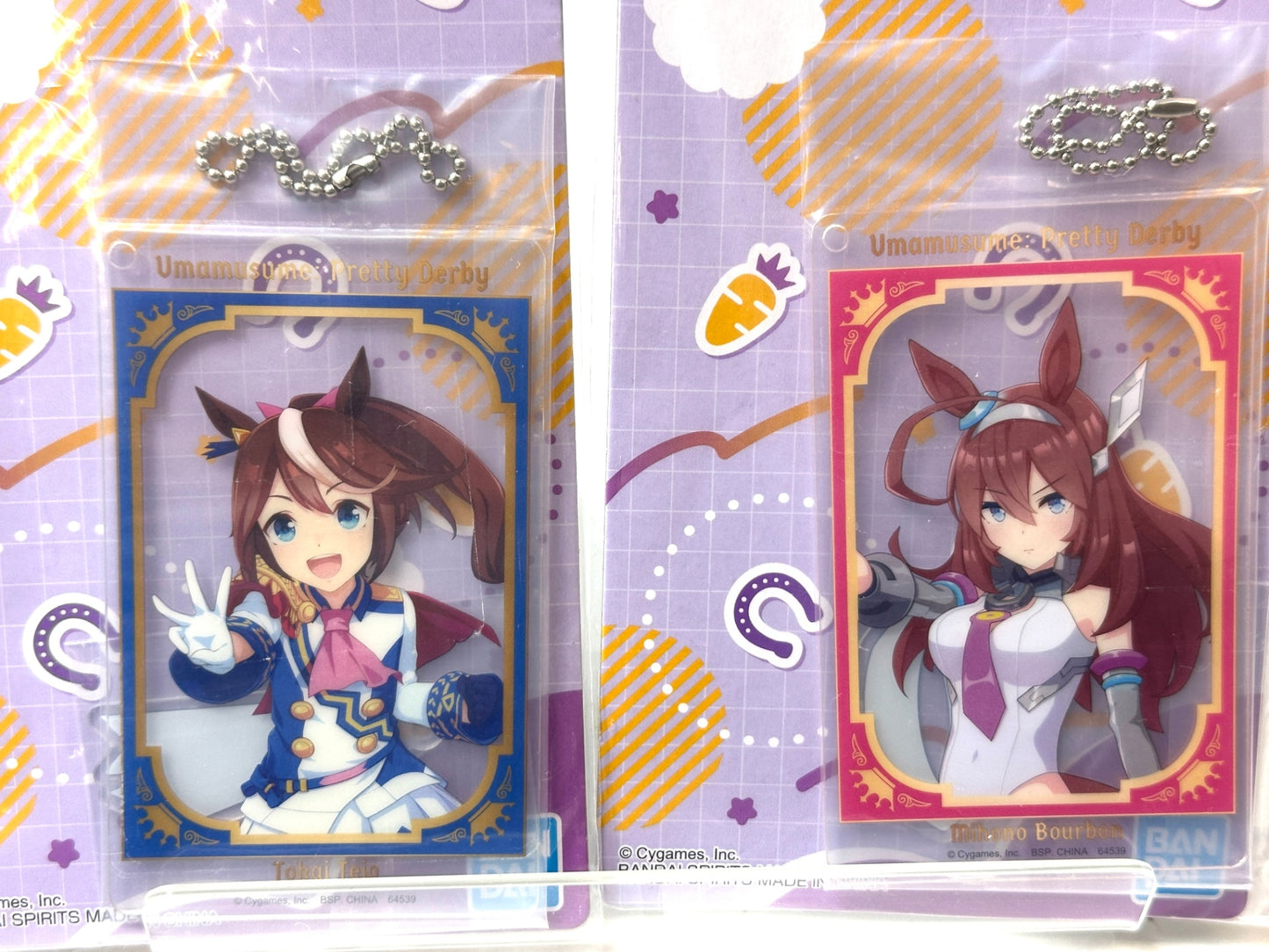 一番くじ ウマ娘 プリティーダービー 10弾 H賞 クリアツインカードチャーム 全8種 コンプリートセット 11/10