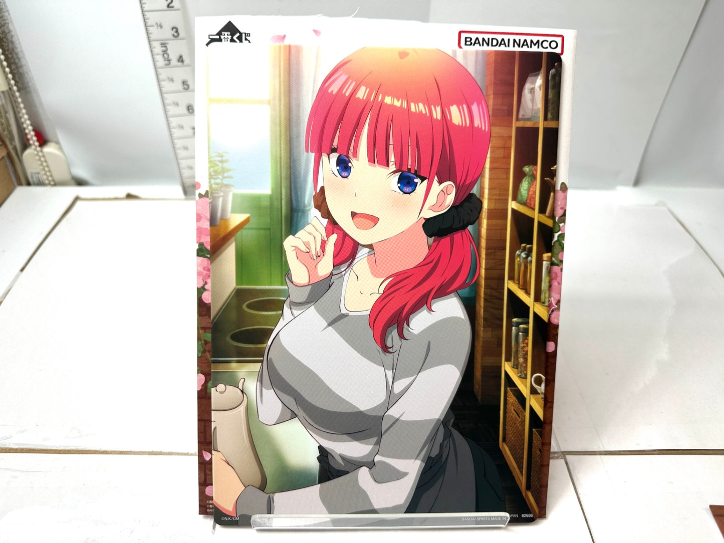 開封済み・未使用品 一番くじ 五等分の花嫁 巡り逢いの軌跡 F賞 描きおろしイラストボード 通常ver. 5種セット中野一花/二乃/三玖/四葉/五月 12/4