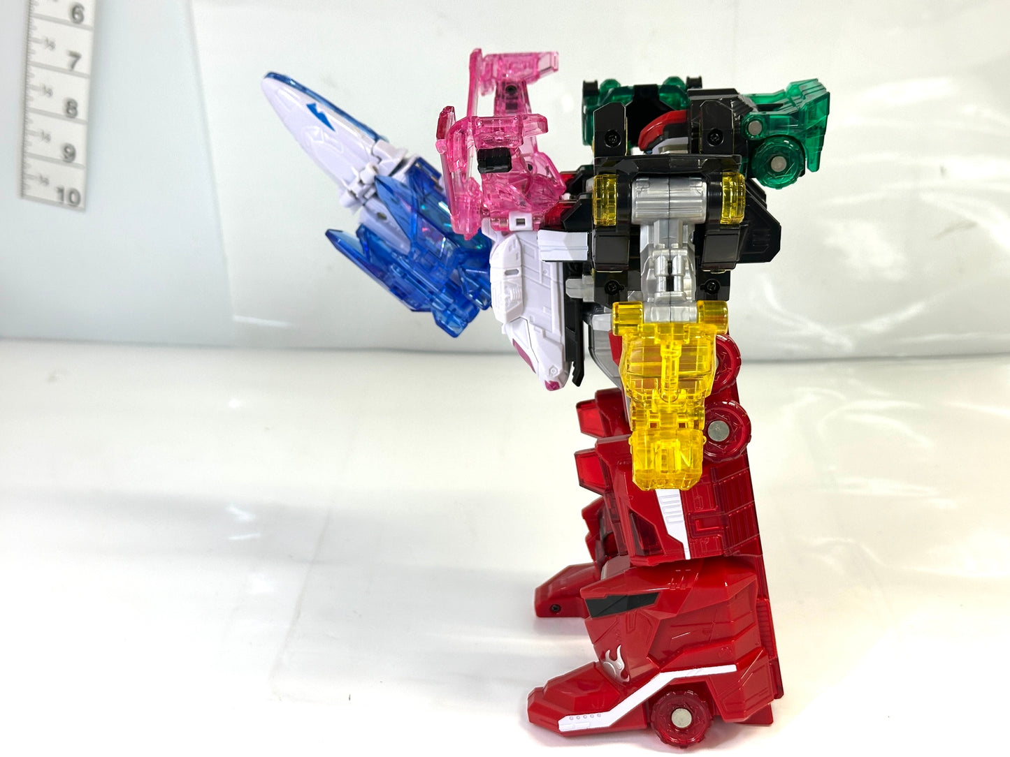 現状品 バンダイ 魔進戦隊キラメイジャー 魔進合体 DXキラメイジンセット フィギュア キラメイジャーロボ 5/20