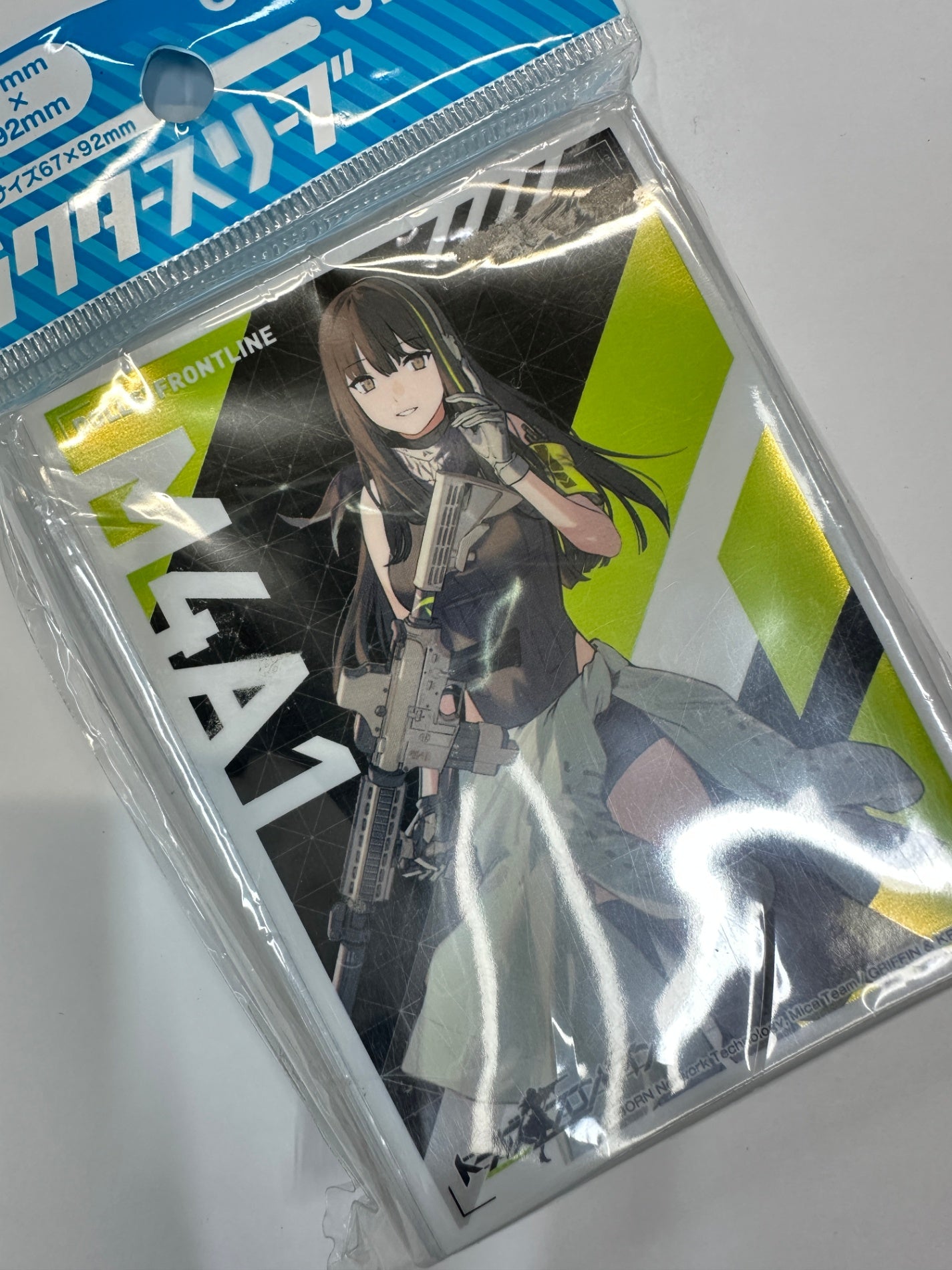 ドールズフロントライン スリーブ M4A1 65枚入り エンスカイ キャラクタースリーブ