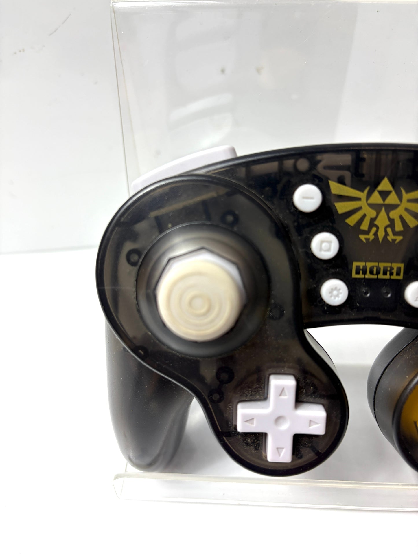 HORI ゲームキューブ SWITCH用 クラシック コントローラー ゼルダ トライフォース デザイン　ワイヤレス　NSW-274