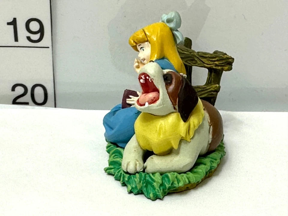 現状品 海洋堂 KAIYODO アルプスの少女ハイジ ミニヴィネットコレクション クララとヨーゼフ ペーターとユキちゃん 2個セット フィギュア 3/5