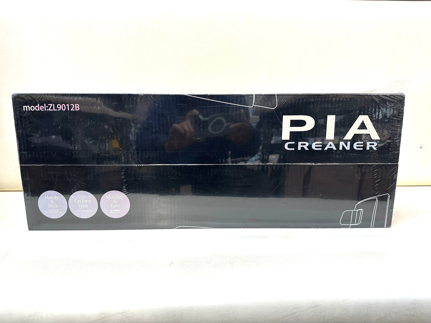 PIA ハンディ・スティッククリーナー 掃除機 ZL9012B サイクロン方式 手軽に持ち運べる軽量・コンパクト設計 4/9