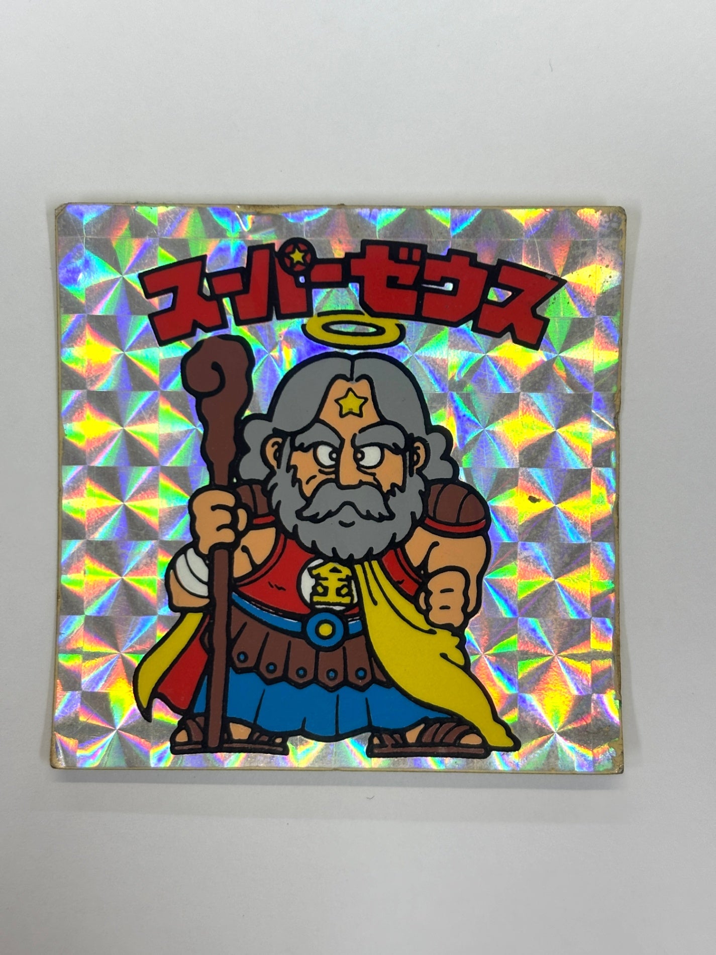 ビックリマンシール 悪魔VS天使シール　スーパーゼウス
