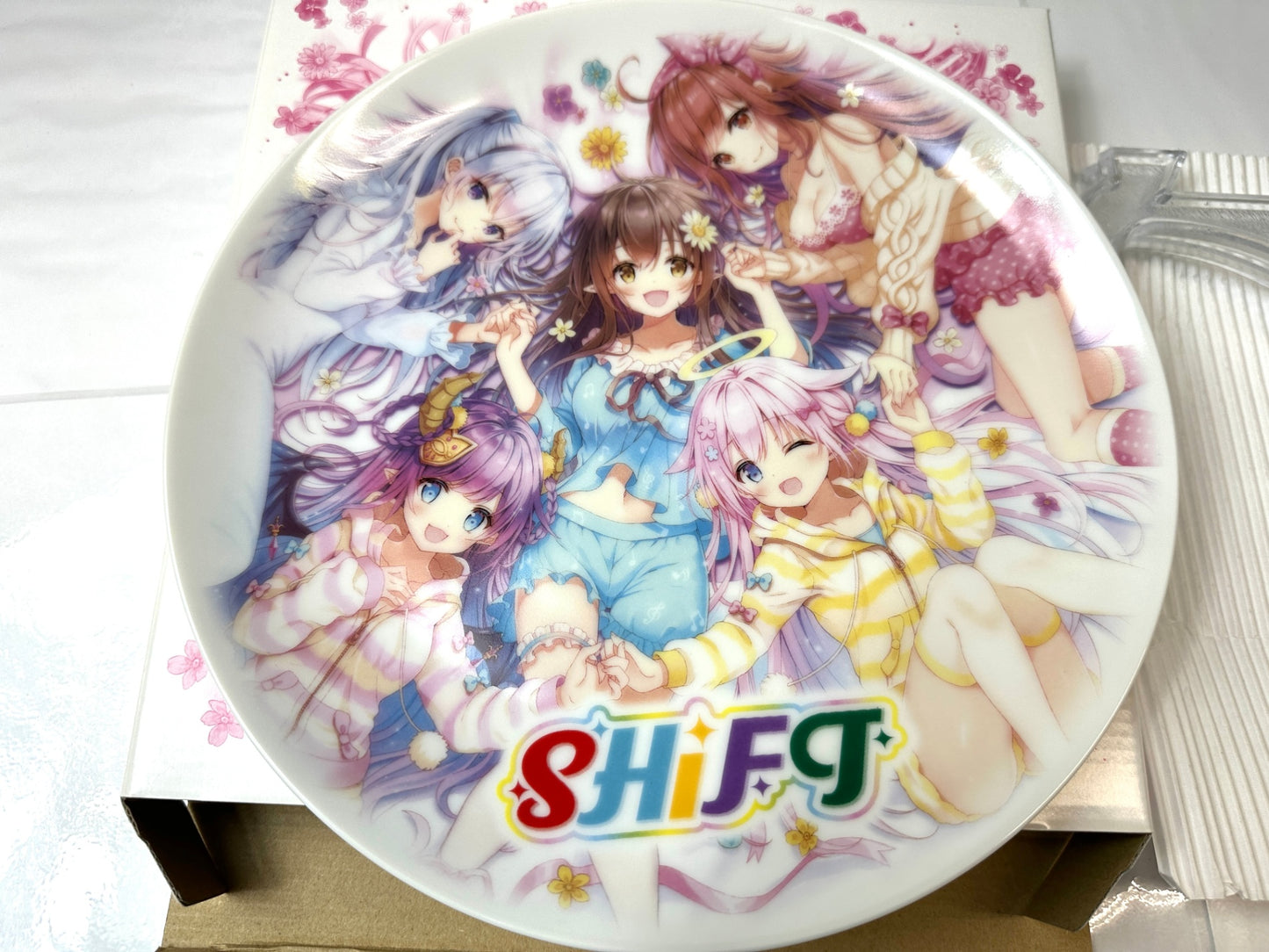 開封済み・未使用品 ブロッコリー 第29期 株主優待品 Z/X ゼクス プレート 皿 食器 2個セット 10/8