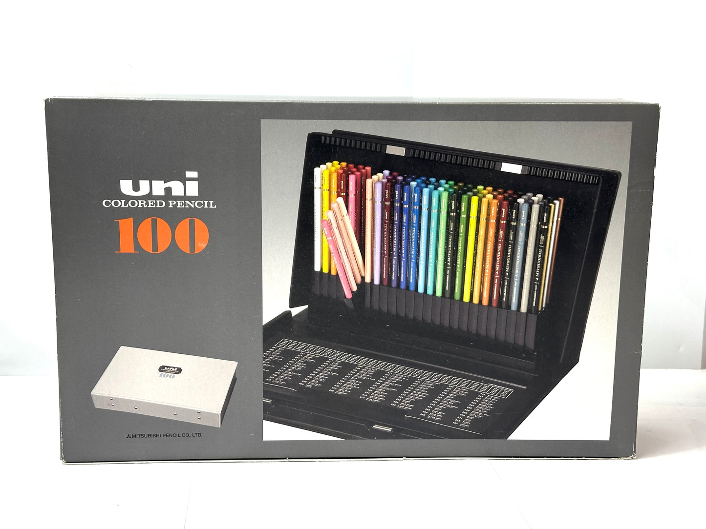 未使用品 uni CORORED PENCIL 100 三菱鉛筆 ユニカラー 色鉛筆 100色 10/21