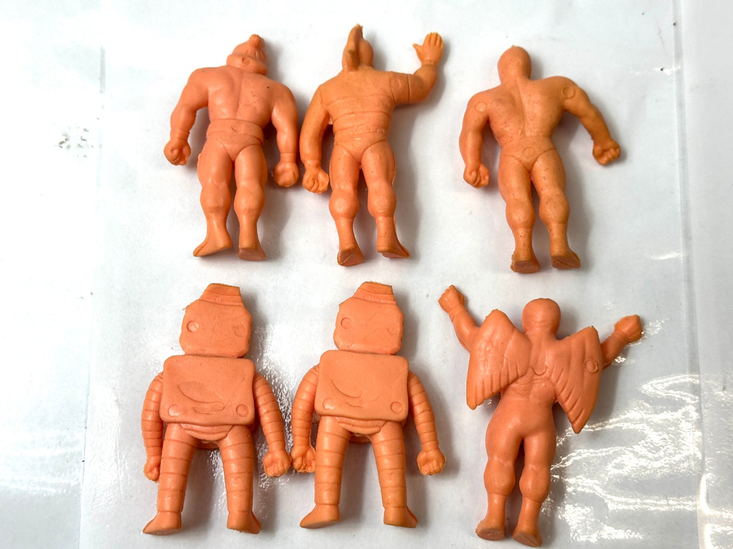 現状品 丸越 キン肉マン デカ消し キン消し 25個セット ミートくん ウルフマン ザ・ニンジャ スプレー魔人 銅ベルマン 他 10/24