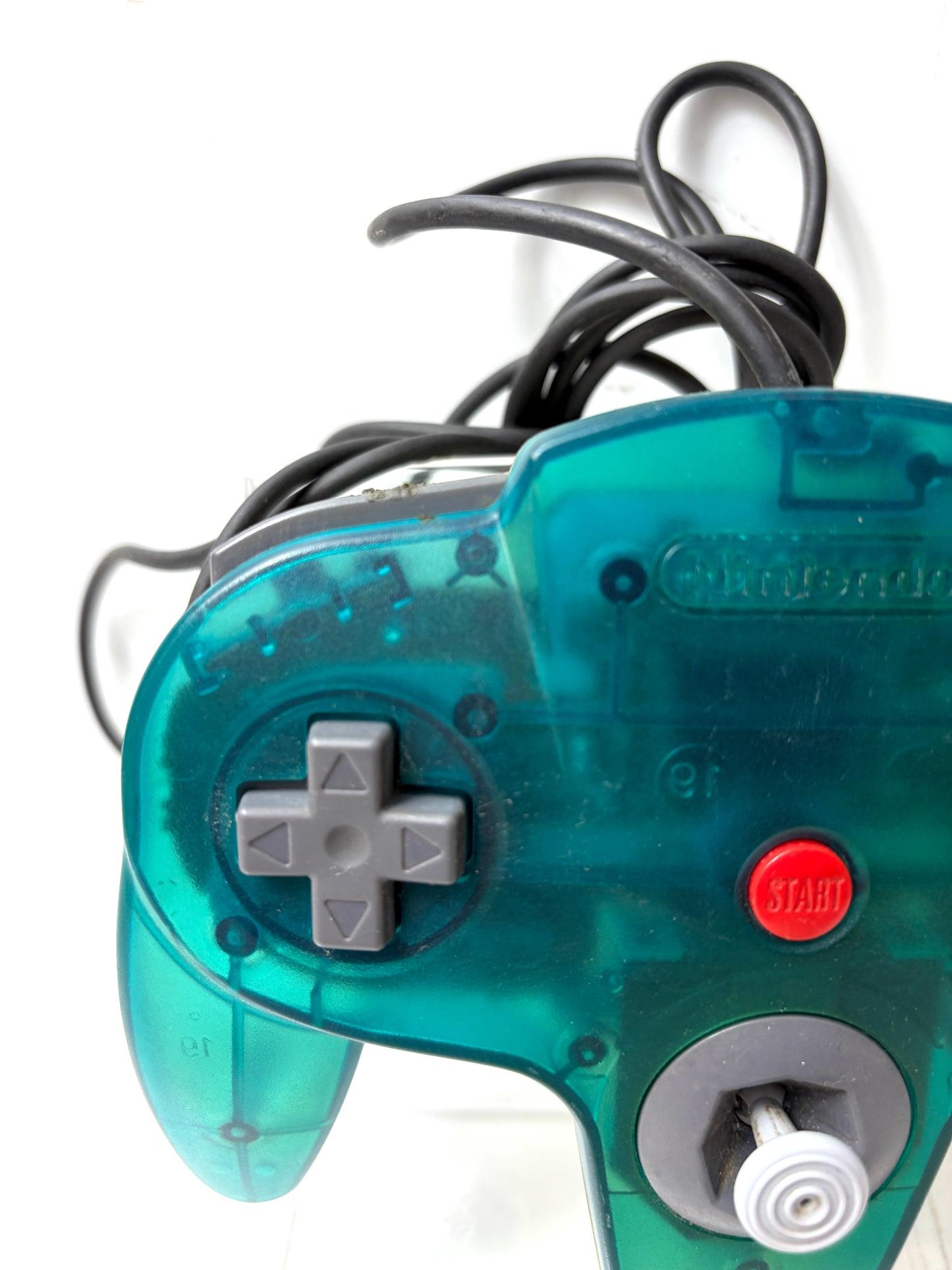 任天堂 NINTENDO 64 コントローラー クリア・ブルー NUS-005 希少色