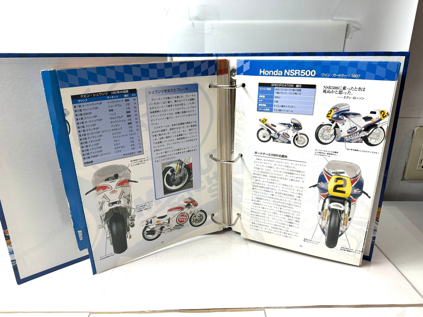 デアゴスティーニ チャンピオンバイクコレクション 特製コレクションボックス 小冊子カタログ パンフレットまとめセット 12/3