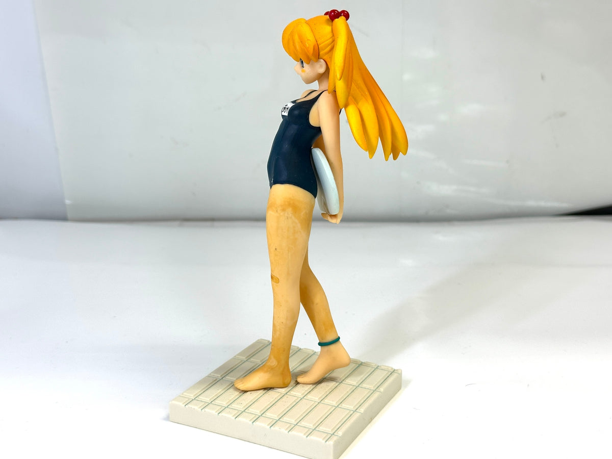 現状品 SEGA 新世紀エヴァンゲリオン エクストラ スクール水着フィギュア feat.ぽよよん・ろっく アスカ・ラングレー  9/3