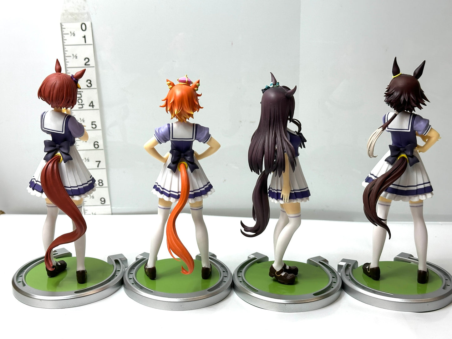 バンプレスト ウマ娘 プリティーダービー フィギュア 4体セット ウオッカ メジロドーベル  テイエムオペラオー サクラローレル 1/23