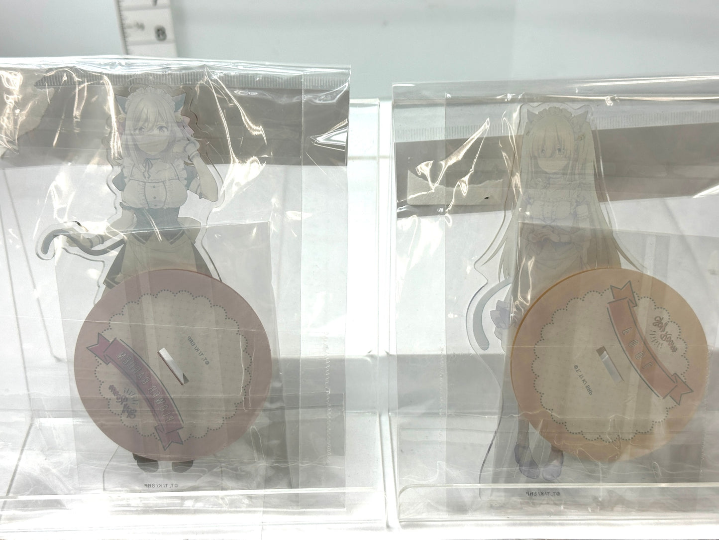 スパイ教室  アクスタ アクリルスタンド 2個セット リリィ＆エルナ メイド 猫耳 11/27