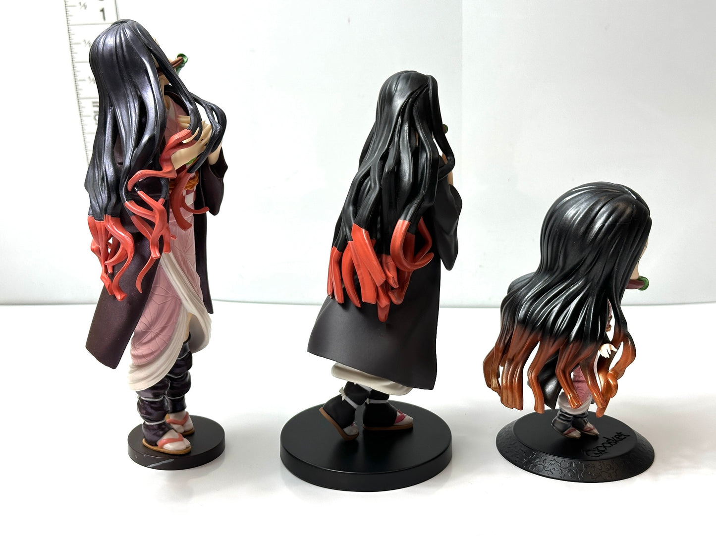 鬼滅の刃 竈門禰豆子 フィギュア 3体セット Q posket GLITTER&GLAMOURS スーパープレミアムフィギュア SPM 1/16