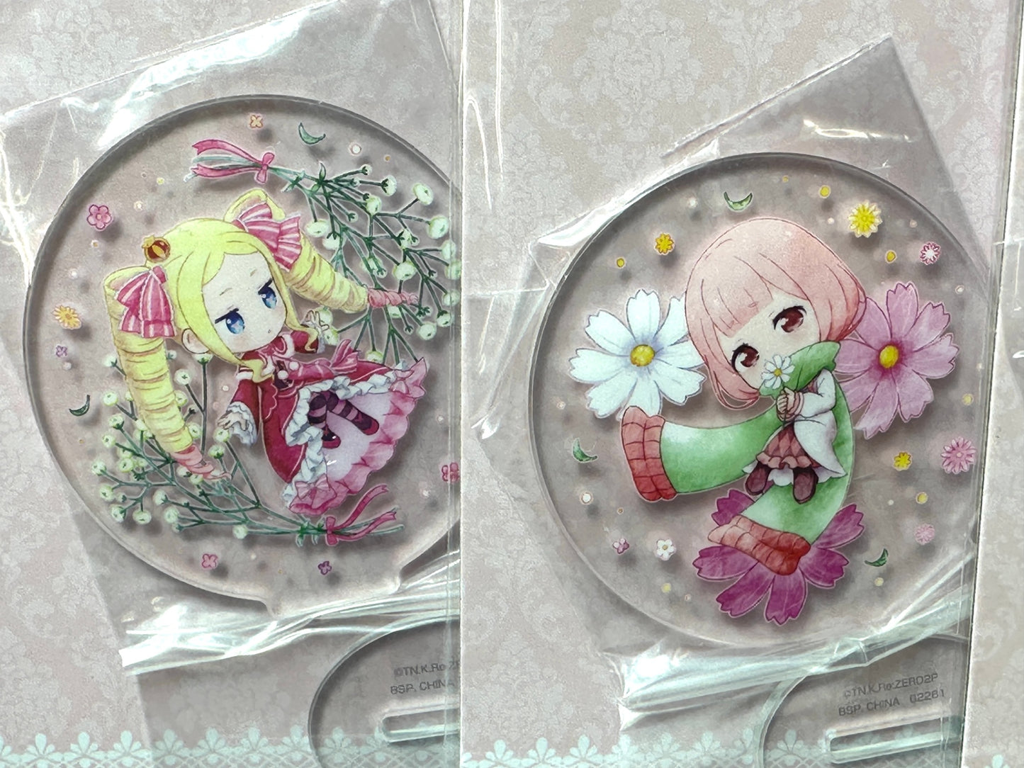 Re:ゼロから始める異世界生活 ～夢見し未来の物語～ F賞 アクリルスタンド A 5個セット アクスタ 11/13