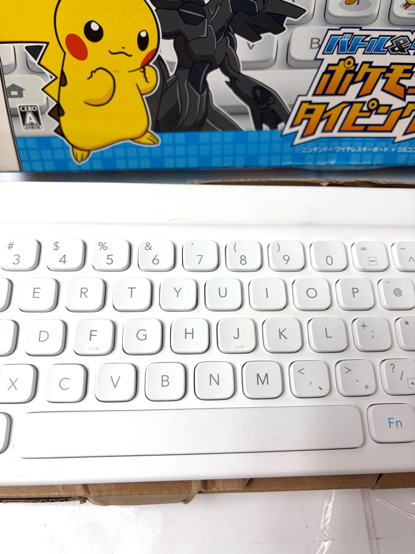 任天堂 DS ソフト ポケモンタイピングDS キーボード ワイヤレス ソフト欠品