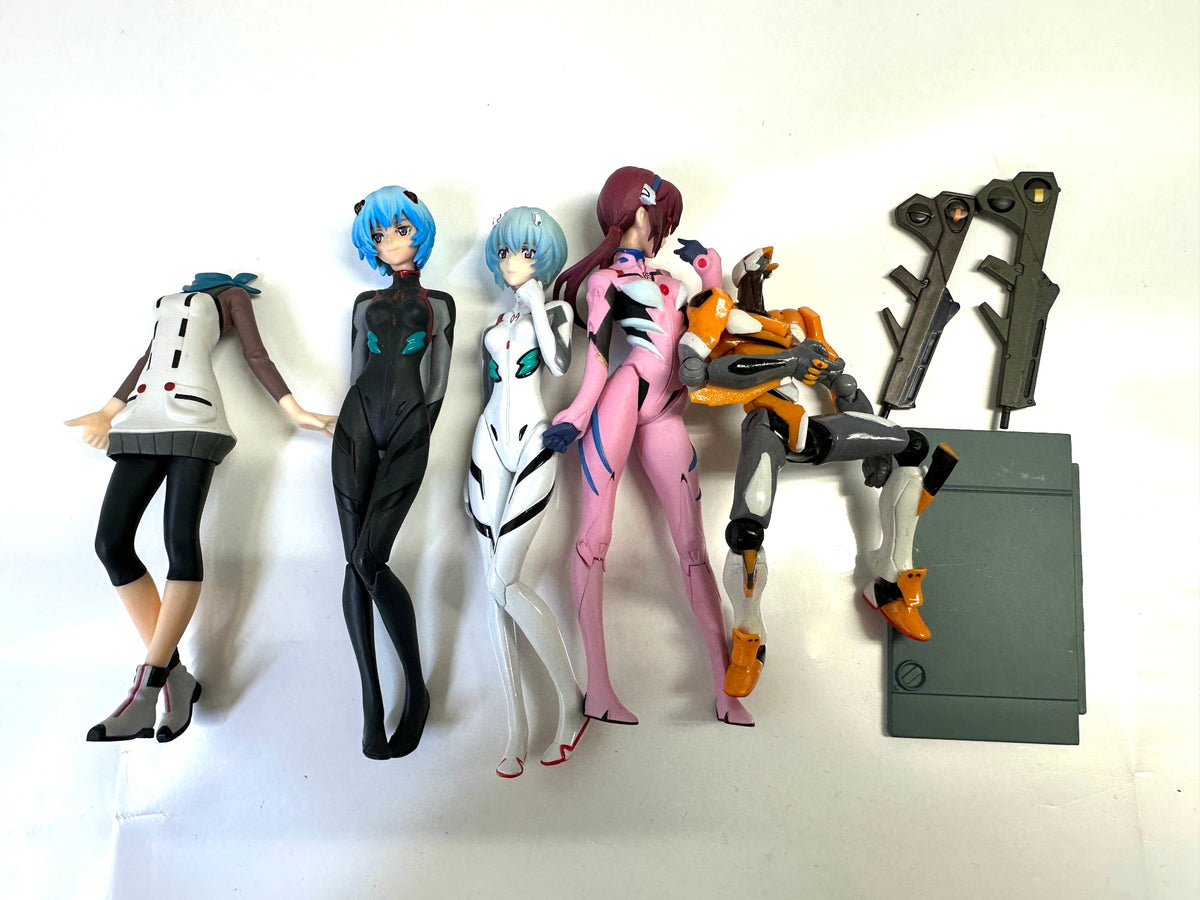 ジャンク含む現状品 エヴァンゲリオン フィギュア まとめセット ぷちえゔぁ Schick ストラップ マスコット 綾波レイ アスカ・ラングレー 他 9/17