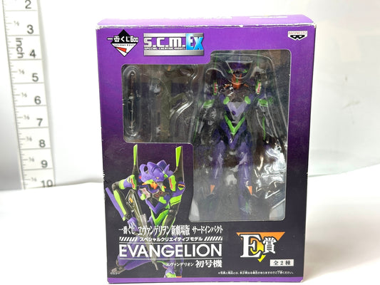 開封済み・未使用品 一番くじ ヱヴァンゲリヲン新劇場版 サードインパクト E賞 S.C.M.EX エヴァンゲリオン初号機 アクションフィギュア 4/1