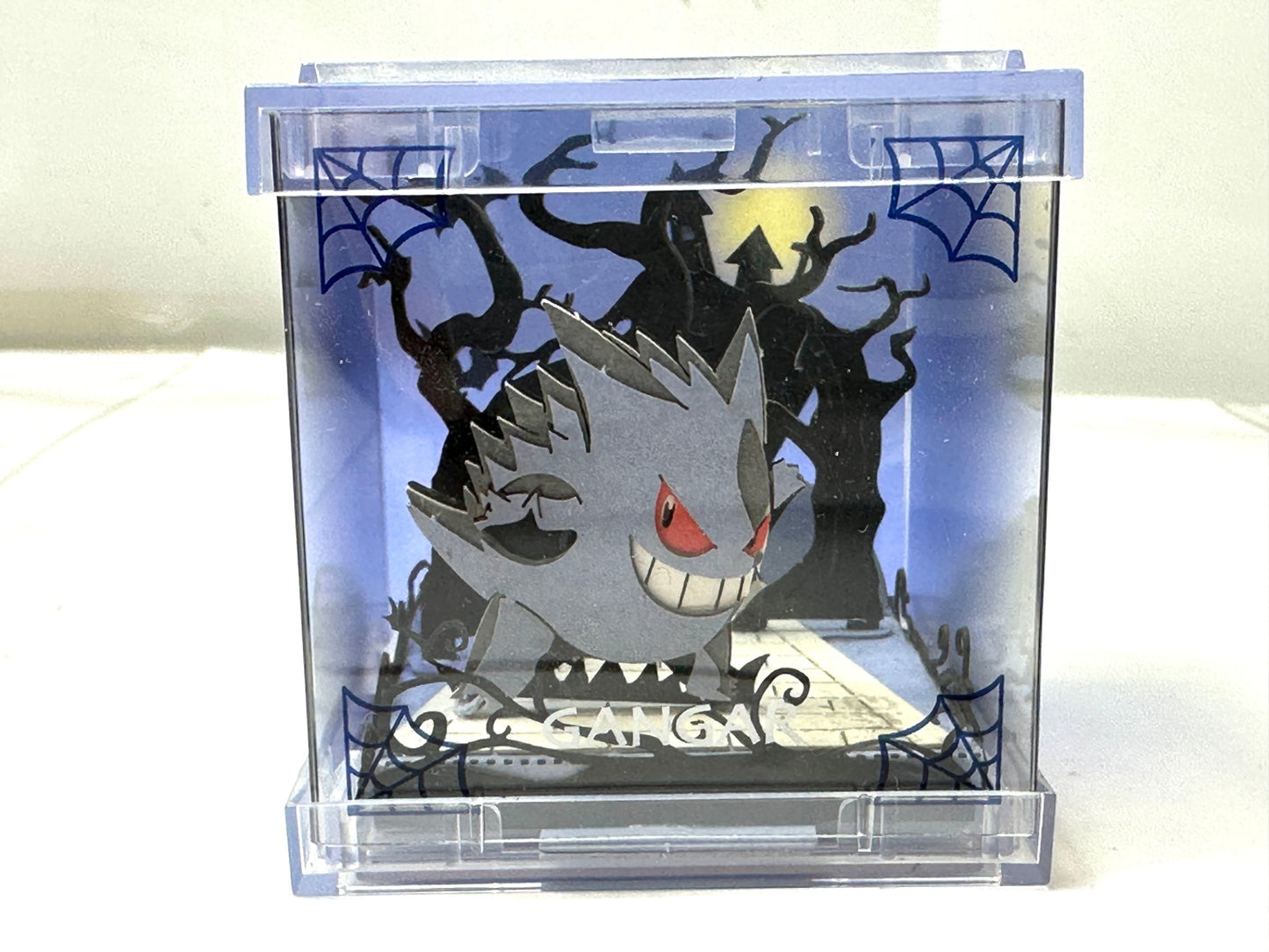 エンスカイ ポケットモンスター ポケモン PAPER THEATER キューブ/ ゲンガー (PTC-05) ペーパークラフトキット 完成品 ペーパーシアター 12/15