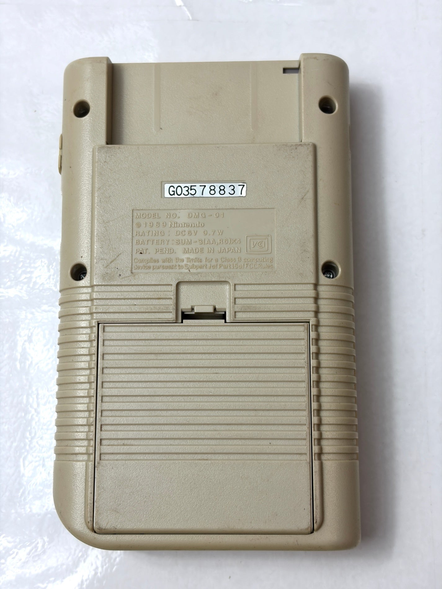 任天堂 初代 ゲームボーイ 本体 DMG-01 グレー Nintendo Game Boy Original