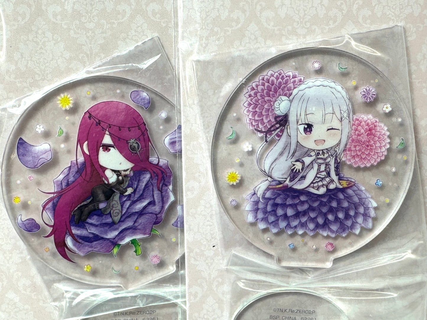 Re:ゼロから始める異世界生活 ～夢見し未来の物語～ F賞 アクリルスタンド A 5個セット アクスタ 11/13