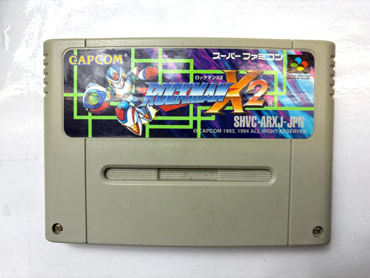 スーパーファミコン　ロックマンX2　カセット（カプコン）