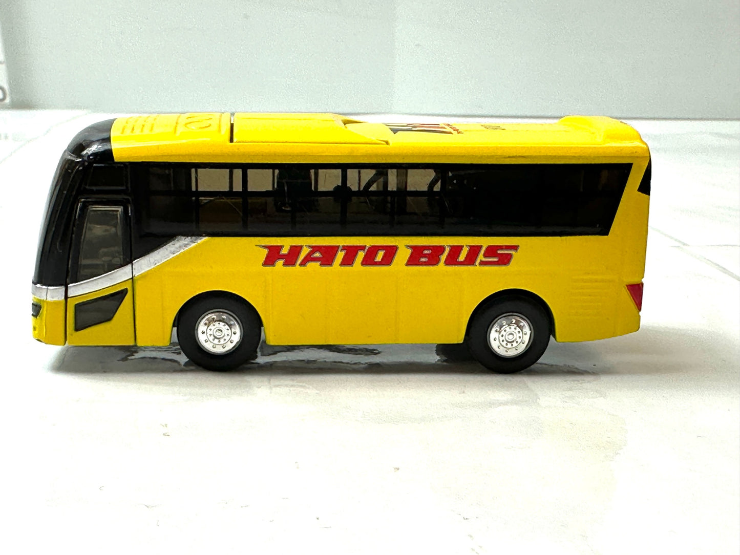 東京はとバス オリジナルサウンドバス ドア開閉 ヘッドライト点灯 ミニカー プルバックカー 10/16