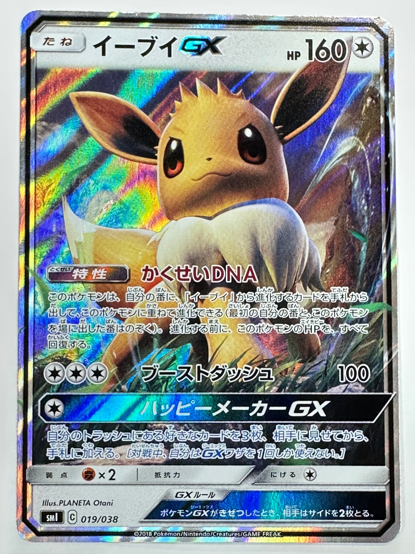 019/038/SMI/B イーブイGX 【状態C】