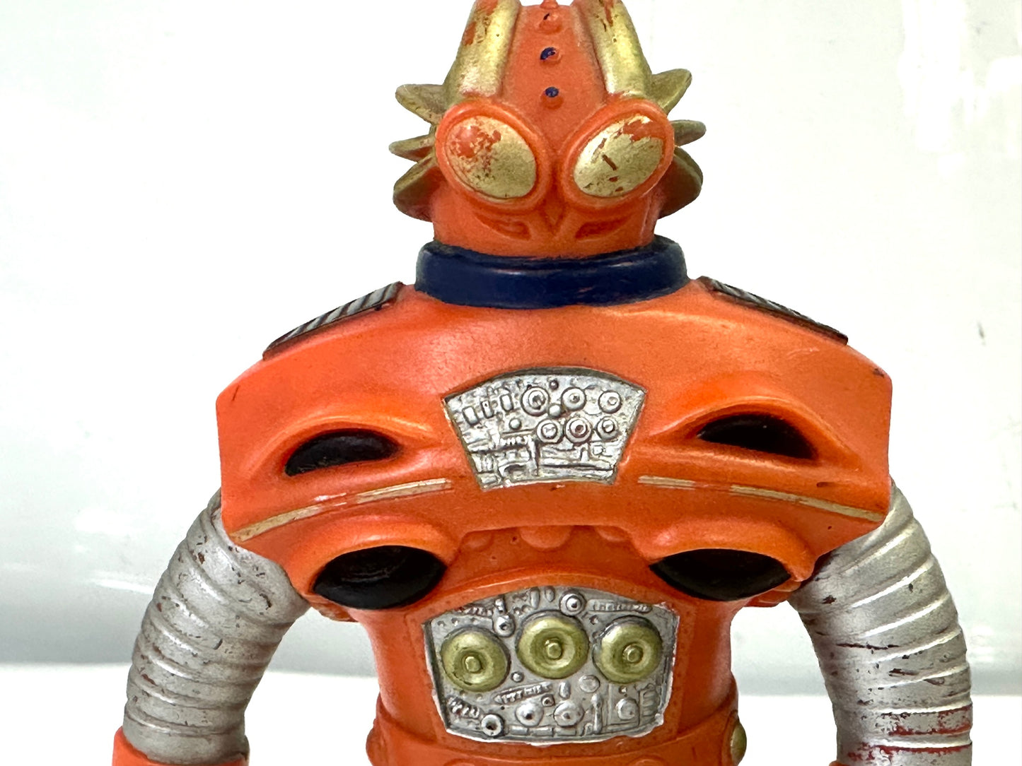 現状品 ブルマァク 冒険ロックバット ブレイザー ソフビ フィギュア 全高約19cm 70年代 昭和 レア ビンテージ 6/4