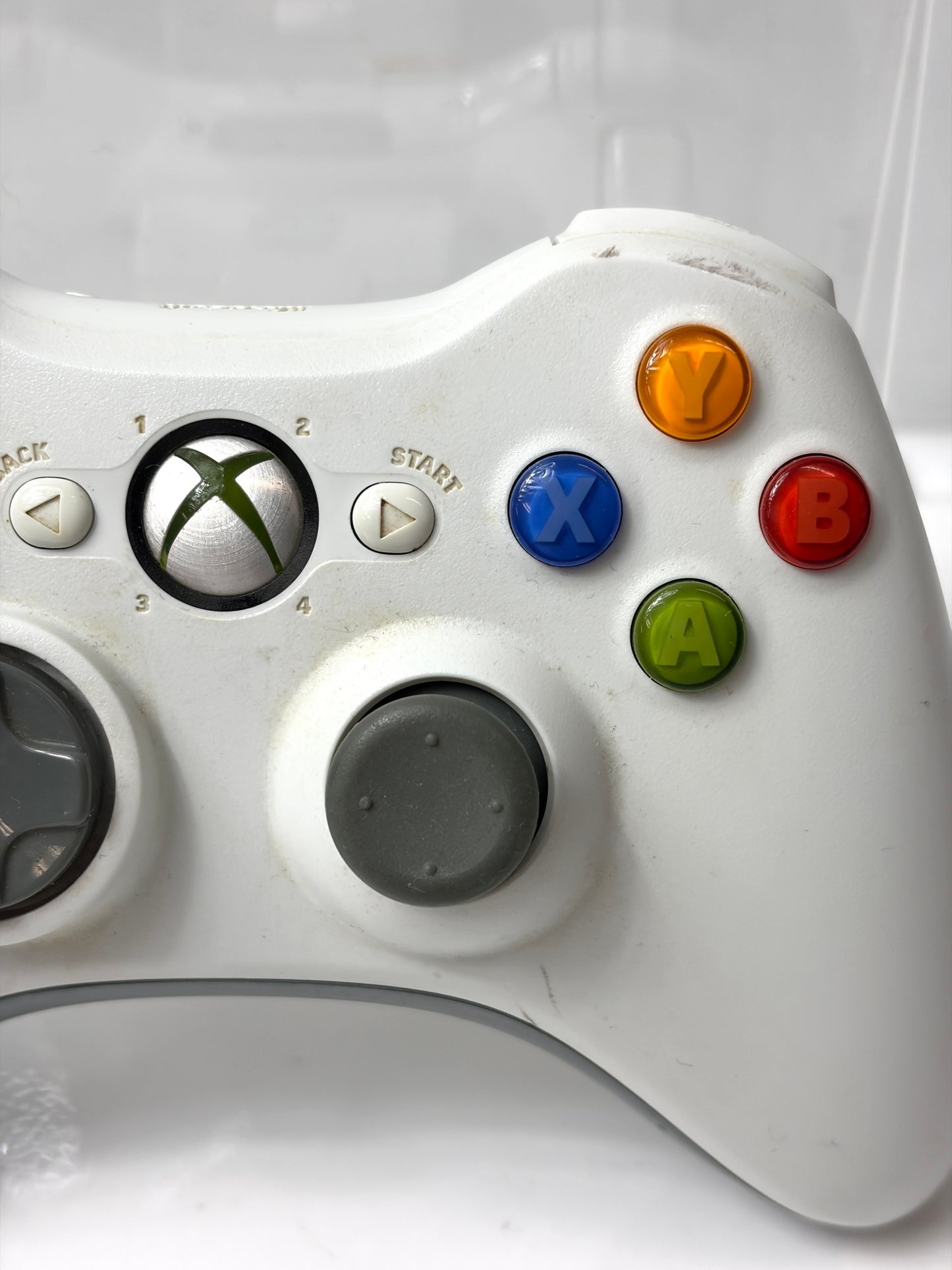 Microsoft Xbox 360 ワイヤレスコントローラー ホワイト 純正