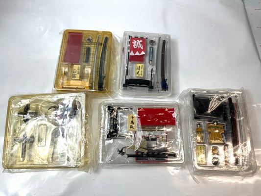 パッケージ不良 武-MONONOFU ミニチュアコレクション 倒幕アイテムコレクション 源平絵巻 5個セット ミニチュアフィギュア 4/22