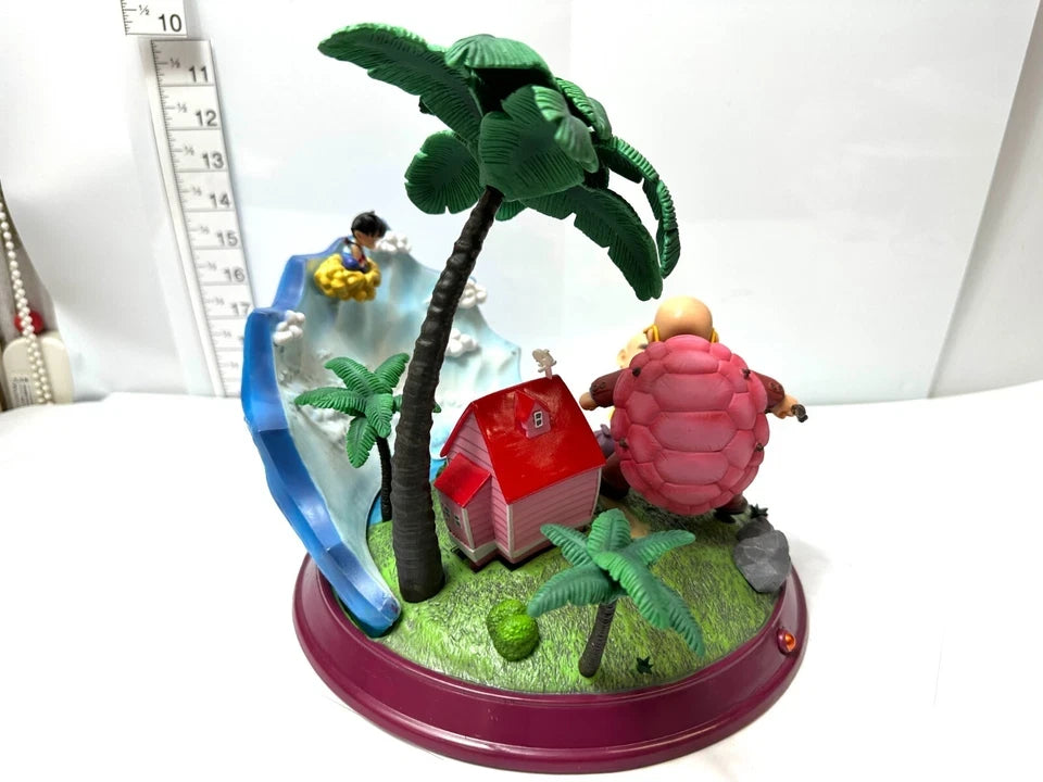 希少 レア 現状品 ドラゴンボール ジオラマフィギュア 海外限定 KAME HOUSE カメハウス 亀仙人 クリリン 悟空 Dragon ball 3/4