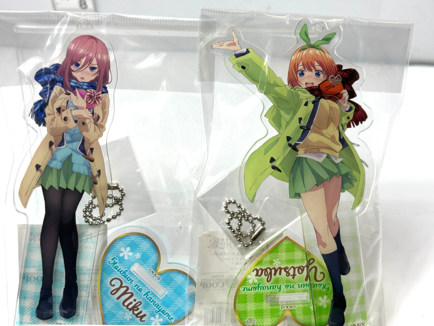 五等分の花嫁 アクリルスタンド アクスタ スタンドアクリルキーホルダー バレンタインVer.  全5種コンプリートセット 中野一花 二乃 三玖 四葉 五月 3/3