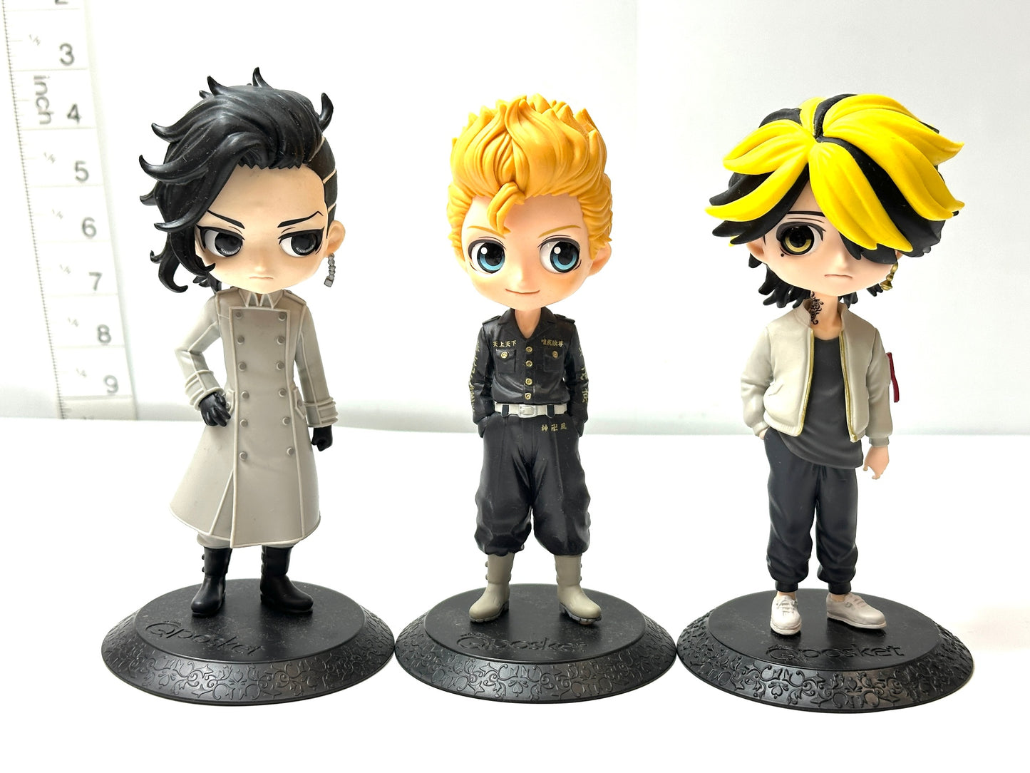 現状品 バンプレスト 東京リベンジャーズ Qposket フィギュア まとめセット 佐野万次郎 龍宮寺堅 九井一  稀咲鉄太 半間修二 三ツ谷隆 他 1/9