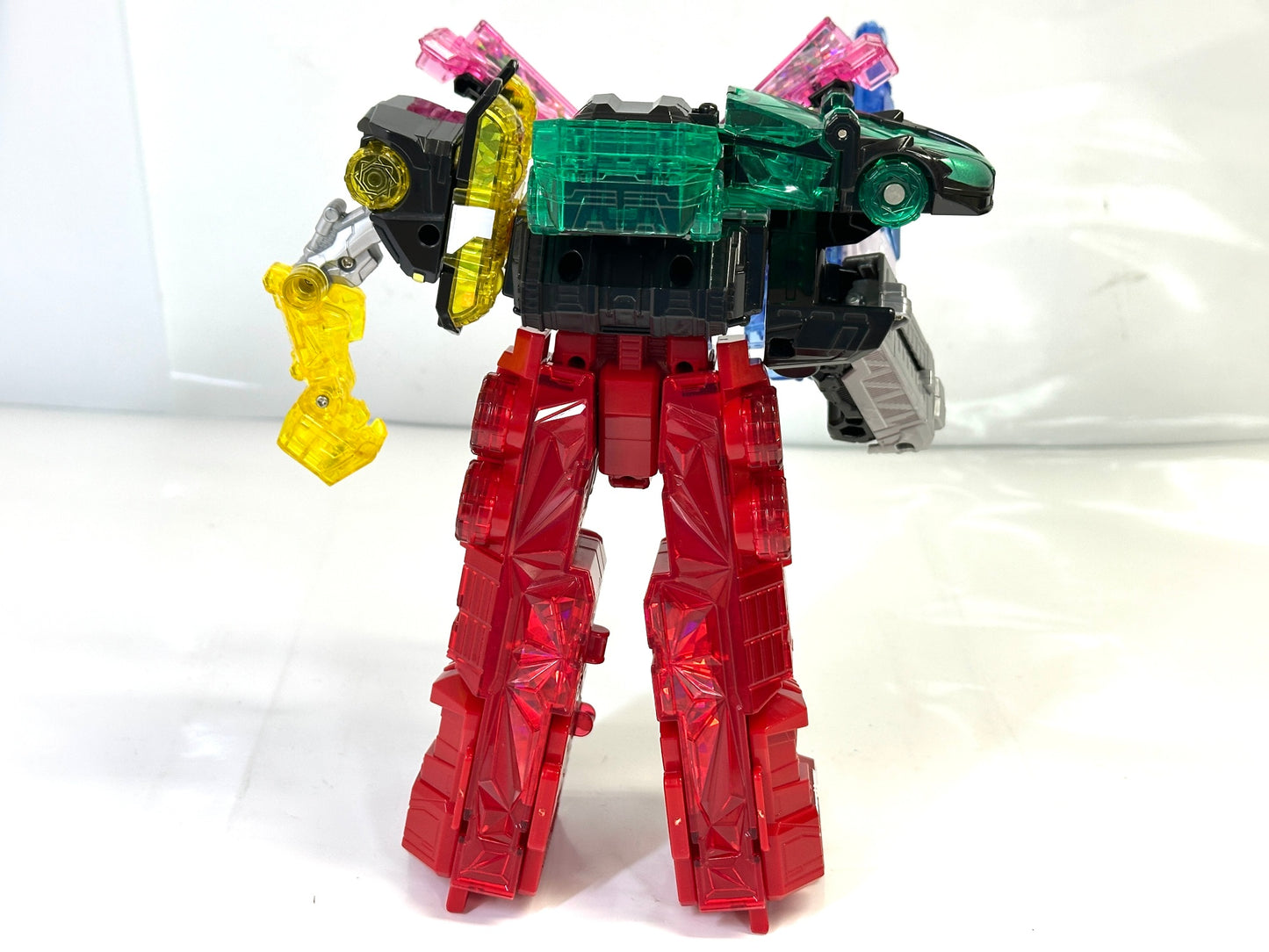 現状品 バンダイ 魔進戦隊キラメイジャー 魔進合体 DXキラメイジンセット フィギュア キラメイジャーロボ 5/20