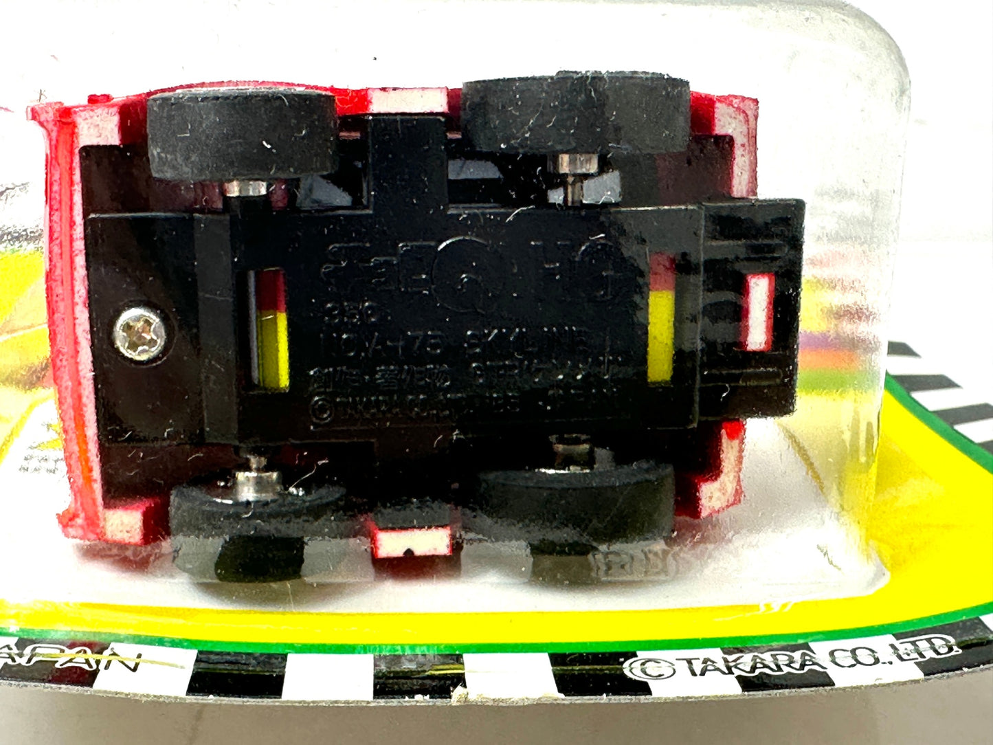 タカラ チョロＱ HG 日産 スカイライン GT-R ケンメリ赤 R8 ターボ 緑 ハコスカ パープル 3個セット 日本製 ミニカー 11/27