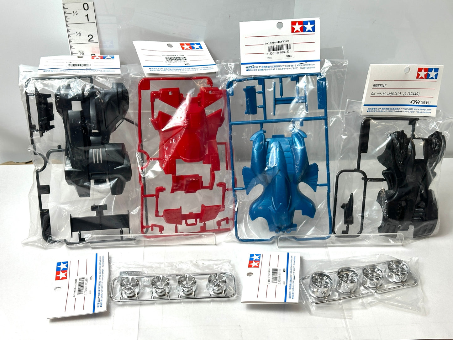 タミヤ ミニ四駆 Dパーツ他 まとめセット ボディ ホイール 12/18
