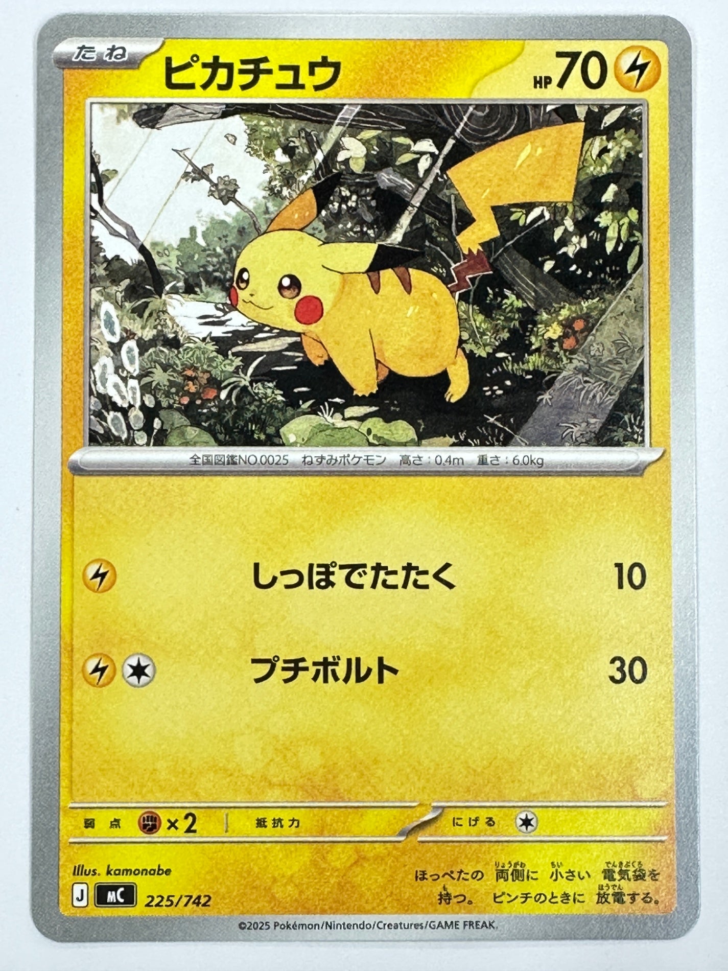 225/742 ピカチュウ