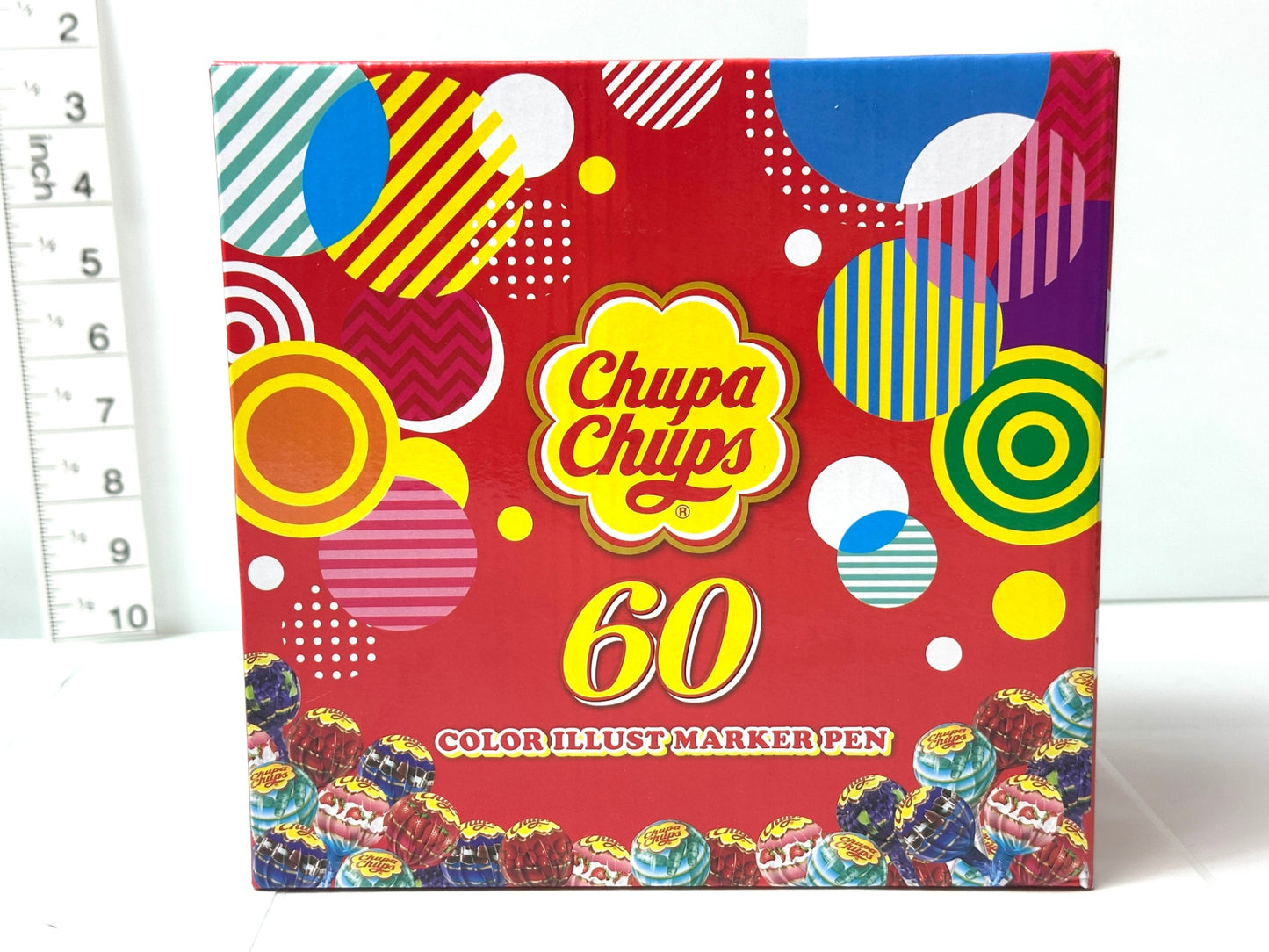 Chupa Chups チュッパチャプス 60色 カラーイラストマーカーペン 収納ポーチ付き 10/21