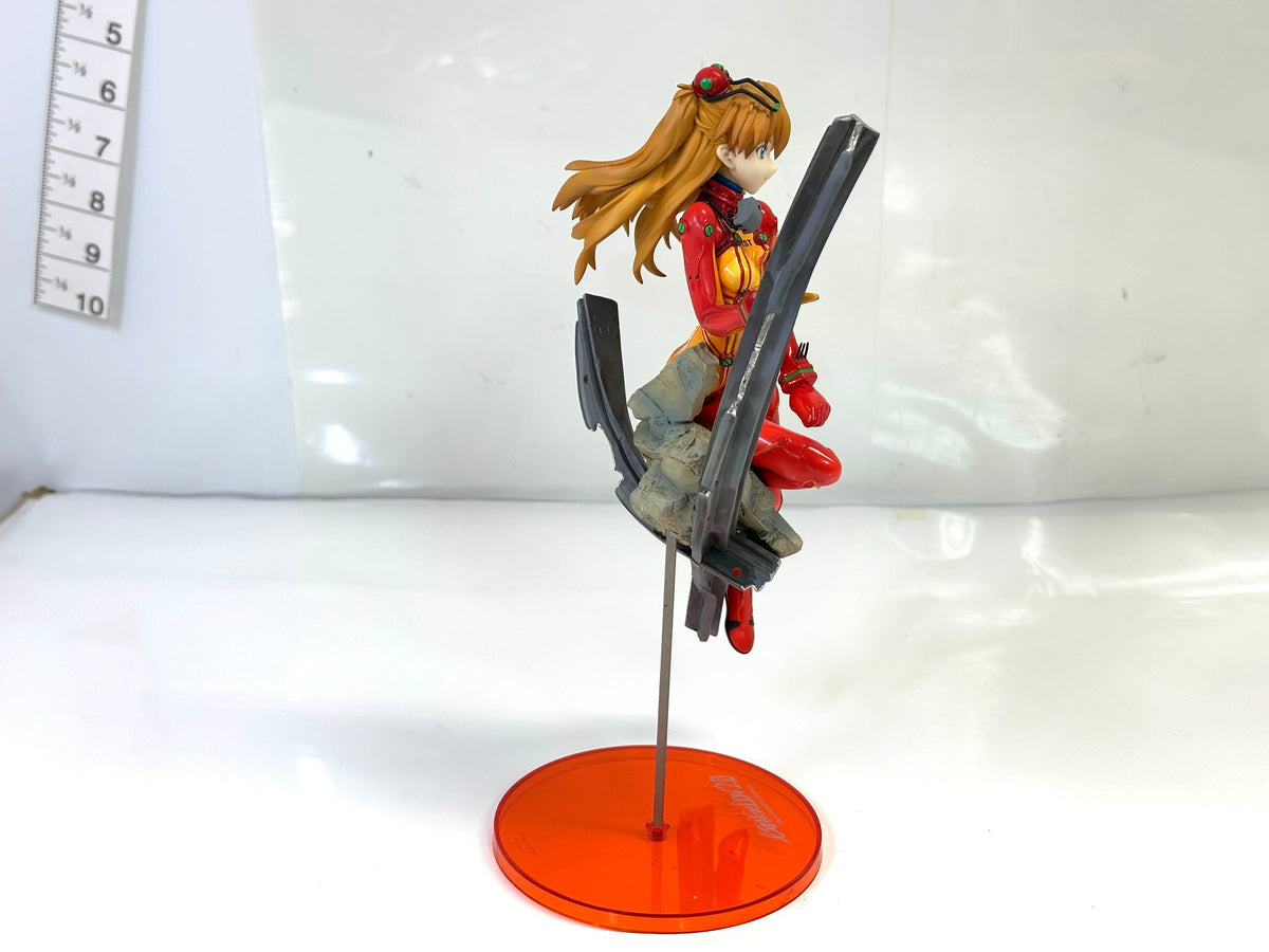 現状品 ALTER アルター PVC製塗装済み完成品 ヱヴァンゲリヲン新劇場版：破 式波・アスカ・ラングレー テスト用プラグスーツVer. 1/8スケールフィギュア 9/14