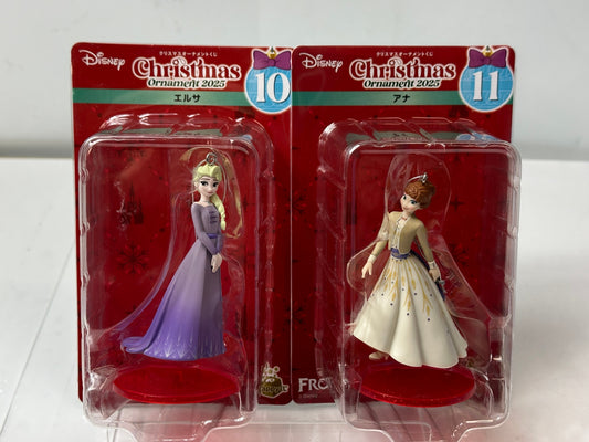 ディズニー クリスマスオーナメント くじ エルサ＆アナ セット フィギュア 12/1