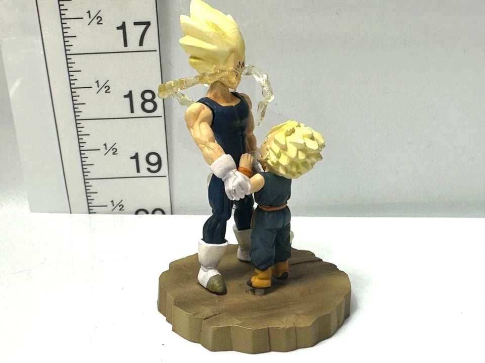 現状品 メガハウス ドラカプ ドラゴンボールカプセル 愛する者のための戦い!! 魔人ブウ編 愛する者のために・・ベジータ＆トランクス フィギュア 3/11 ⑦
