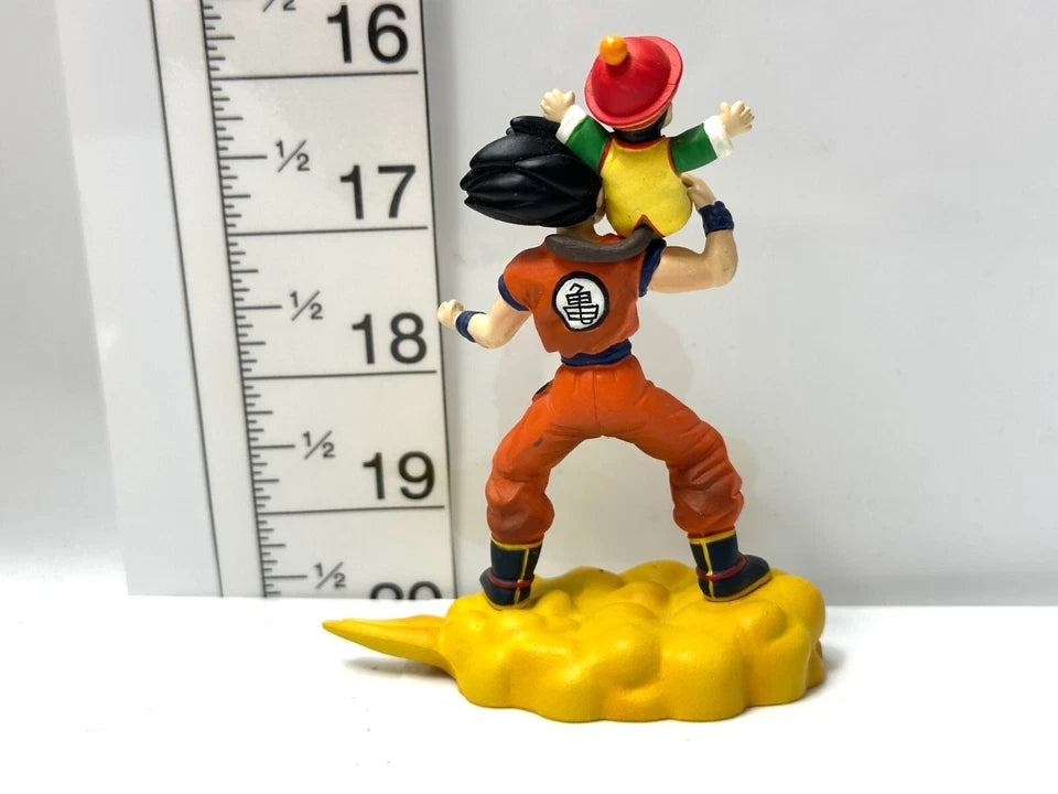 ⑨現状品 メガハウス ドラカプ ドラゴンボールカプセル 戦士たちよ永遠なれ！ゼットワールド編 孫悟空＆孫悟飯（筋斗雲）フィギュア 3/11