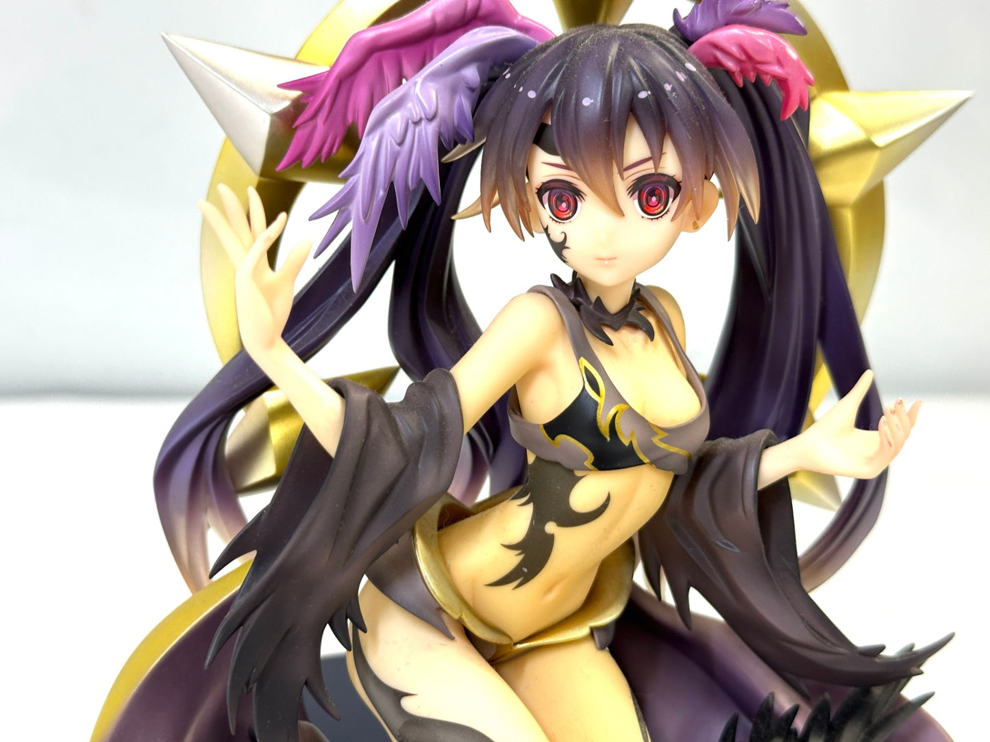 現状品 若干ベタつきあり WIXOSS-ウィクロス- 黒点の巫女 タマヨリヒメ フィギュア 月刊ホビージャパン 1/7スケール PVC塗装済み完成品 6/4