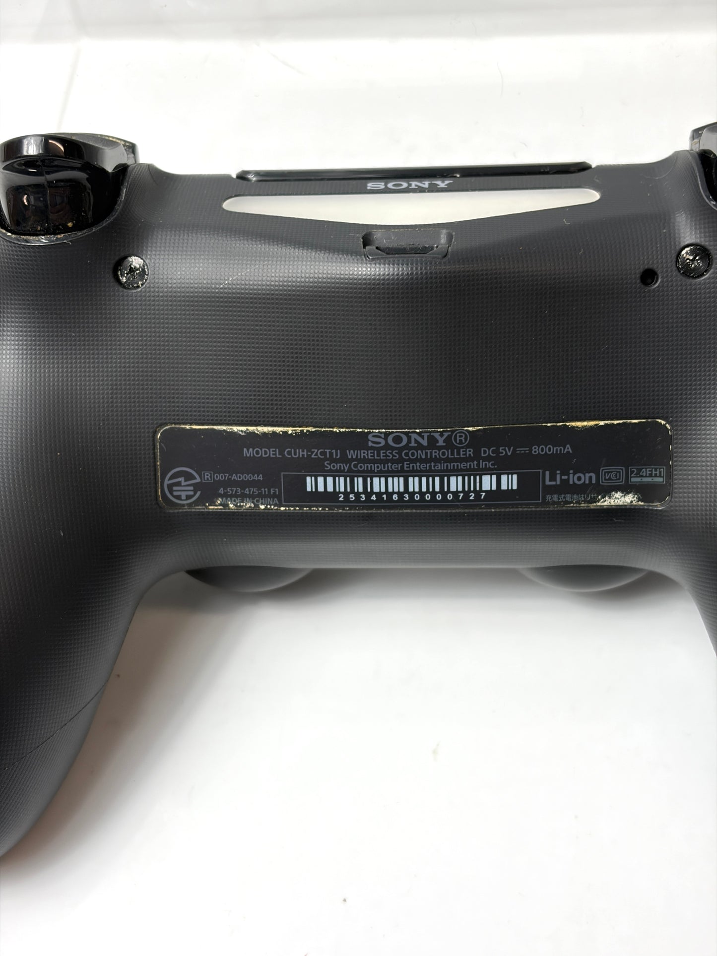 SONY 純正 PS4 コントローラー DUALSHOCK4 ジェット・ブラック CUH-ZCT1J/ZCT2J プレステ4