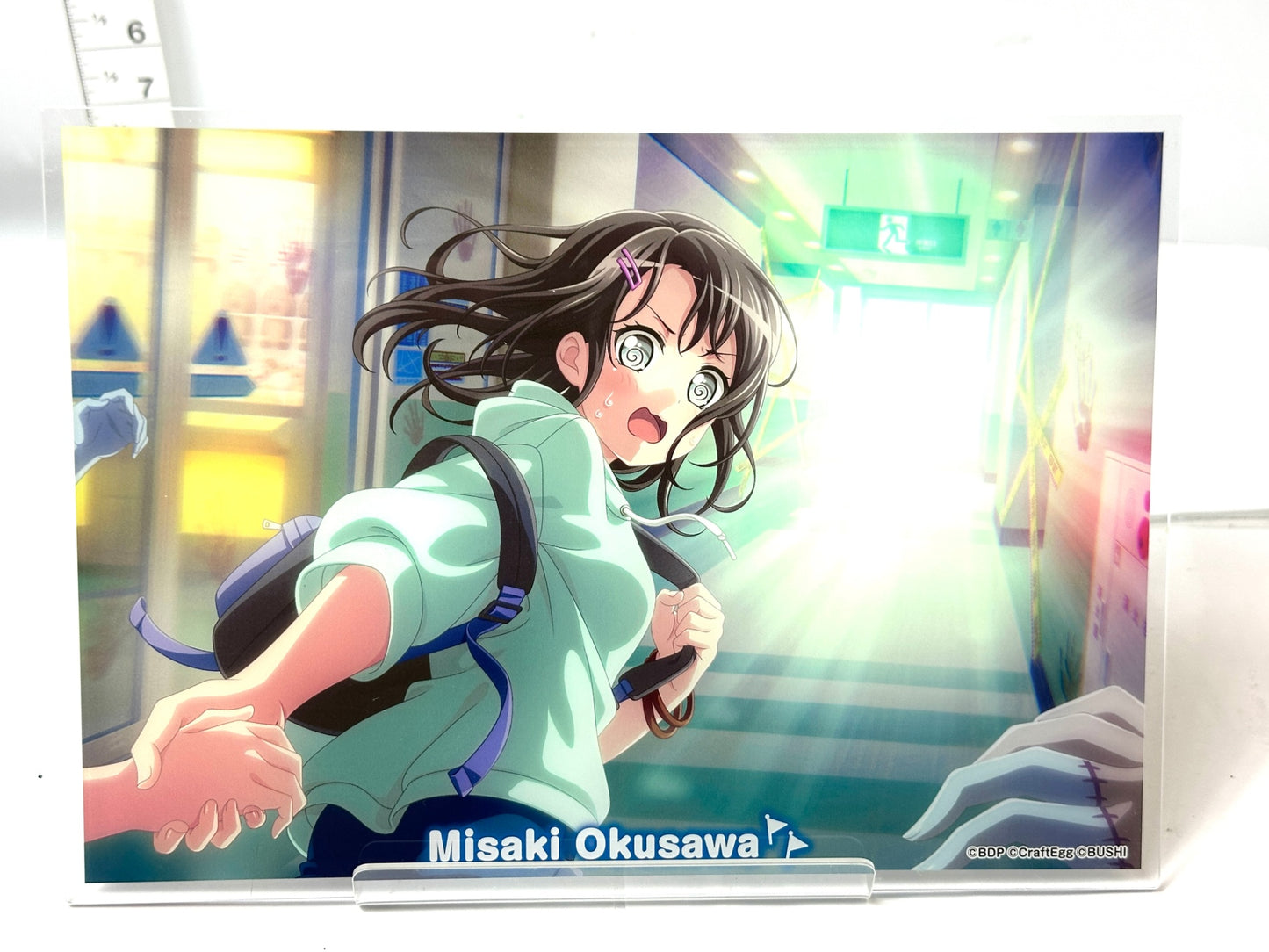 現状品 フック欠品 BanG Dream! バンドリ！ ガールズバンドパーティ！奥沢 美咲 アクリルボード 11/10