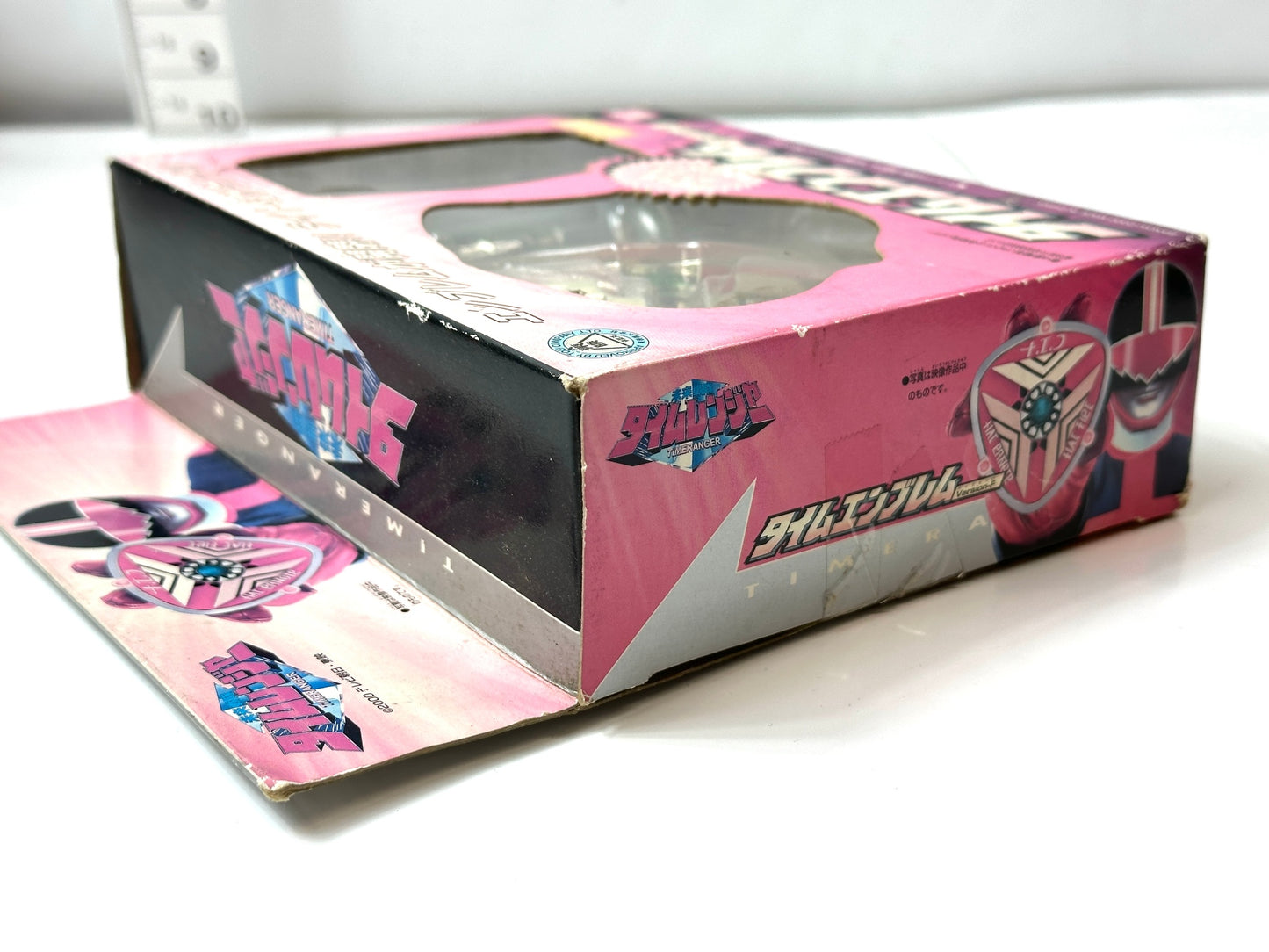 簡易動作確認済み 未来戦隊タイムレンジャー DXタイムエンブレム Version-F バンダイ BANDAI 4/3