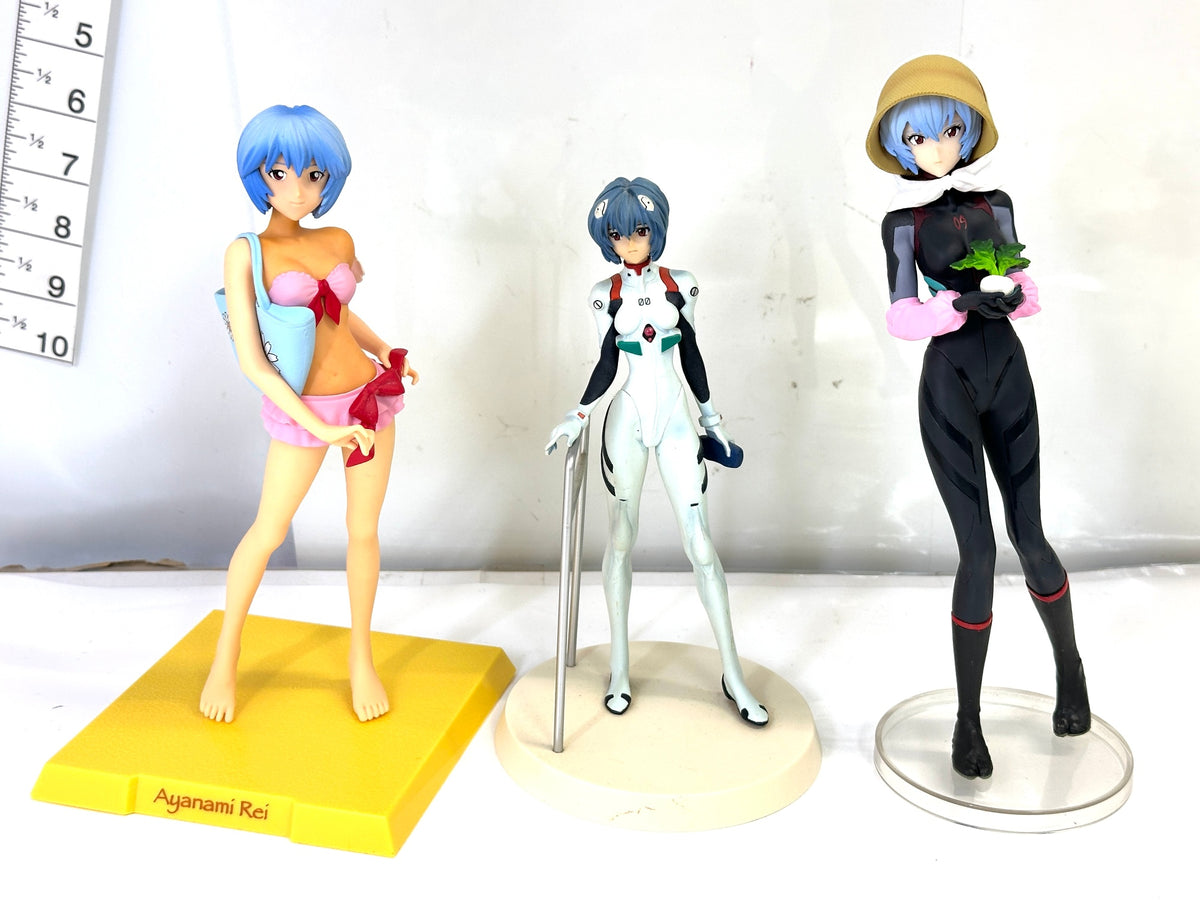ジャンク含む現状品 エヴァンゲリオン フィギュア まとめセット ぷちえゔぁ Schick ストラップ マスコット 綾波レイ アスカ・ラングレー 他 9/17