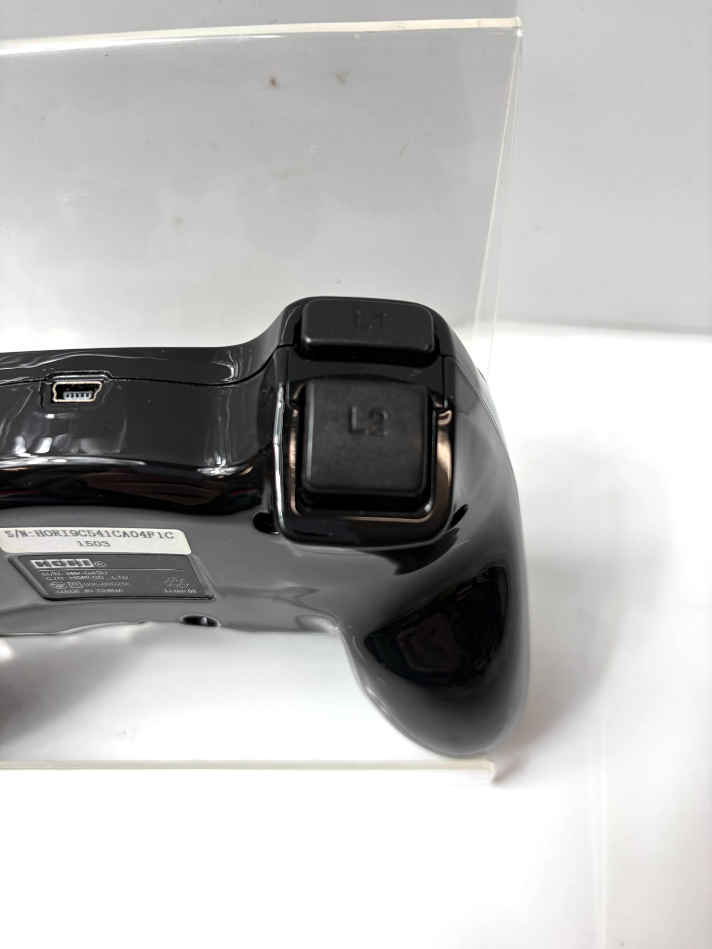 PS4 PS3 HORI GRIP PAD WIRELESS グリップ パッド ワイヤレス コントローラー ブラック　HP043U